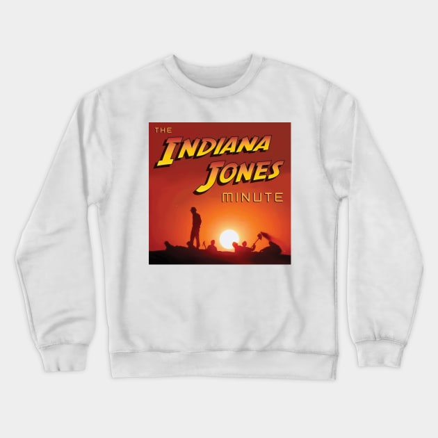 Indiana Jones Minute Sunset Logo Crewneck Sweatshirt by IndianaJonesMinute